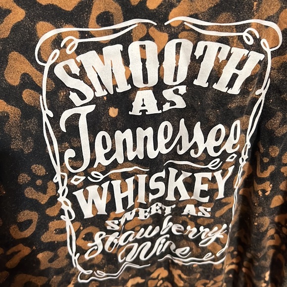 NWT Tennessee Whiskey Leopard tee - Picture 3 of 5
